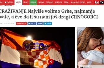 Hrvati najomraženiji narod u Srbiji!